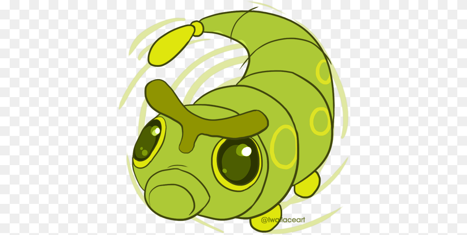 Download 010 Caterpie With No Soft, Ammunition, Weapon, Grenade, Green Png Image