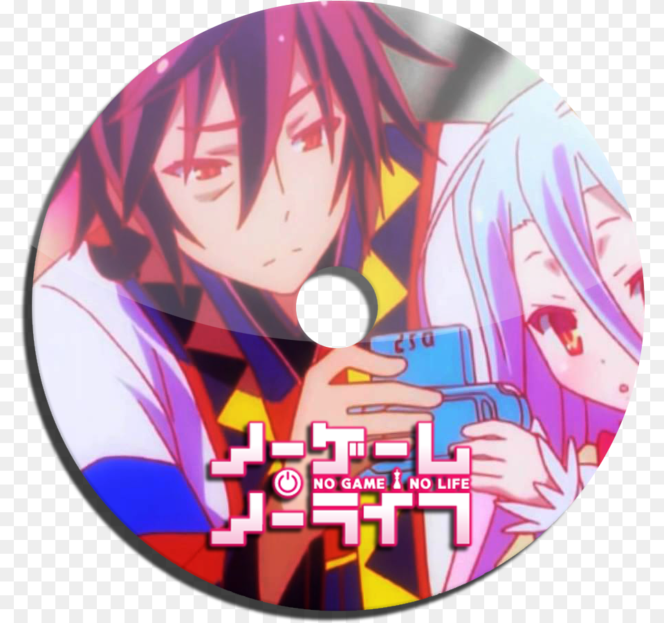 Download 09 No Game Life Full Size Pngkit No Game No Life, Person, Face, Book, Comics Png Image