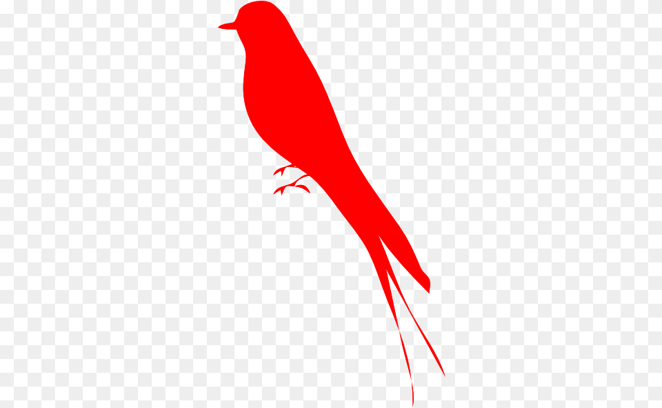 Download 1 Red Bird Clipart Red Bird Silhouette, Animal, Dynamite, Weapon Png