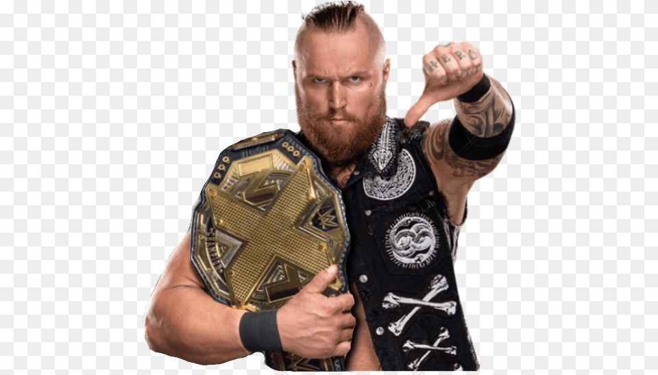 Download 1 Reply 0 Retweets 5 Likes Aleister Black Nxt Champion, Vest, Body Part, Clothing, Tattoo Png Image