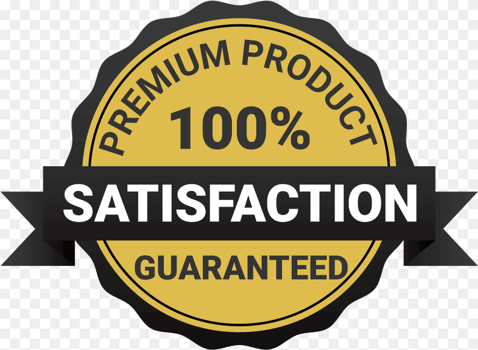 Download 100 Satisfaction Guarantee Label Image With Big, Logo, Badge, Symbol, Architecture Free Transparent Png