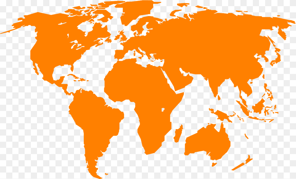 Download 100 World Map Vector Orange Web Apostolic Mission World Map For Website, Chart, Plot, Person, Atlas Free Transparent Png