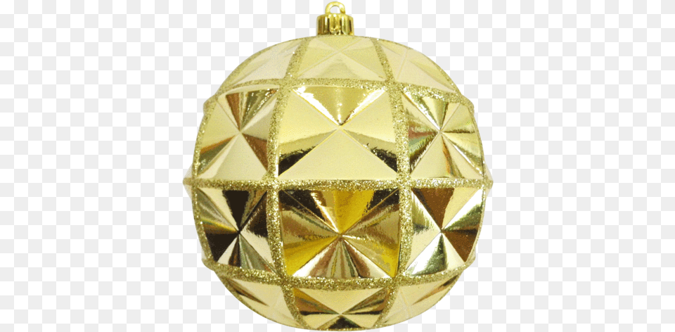 Download 12cm Crystal Ball Crystal Ball With No Christmas Ornament, Gold, Chandelier, Lamp, Accessories Png Image