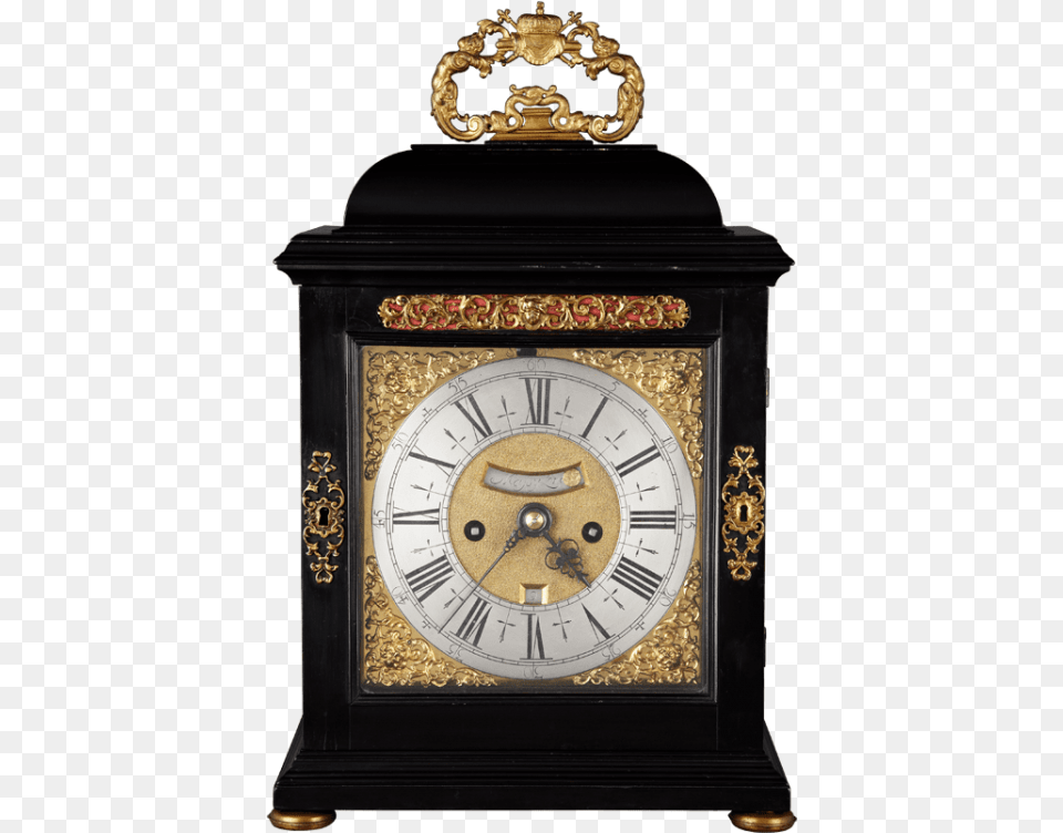 Download 17th Century Bracket Clocks Images Antique, Clock, Analog Clock, Architecture, Building Png Image