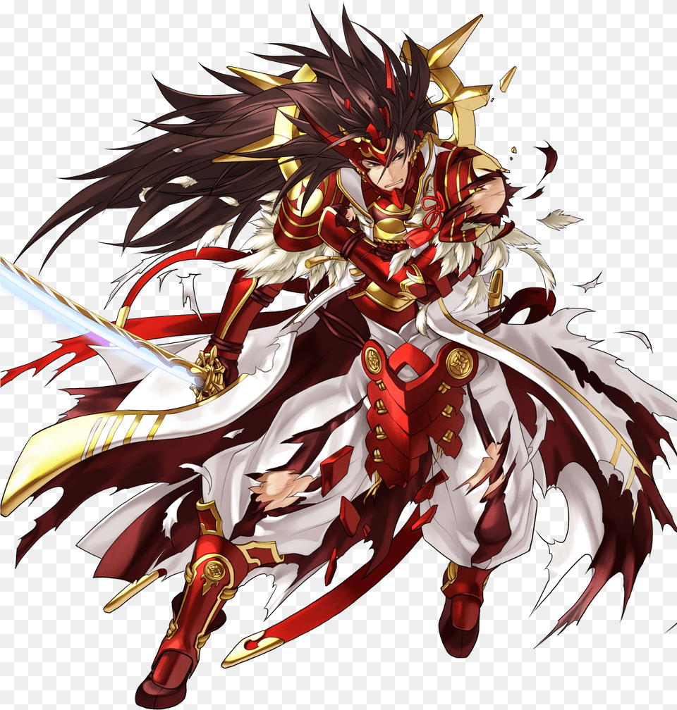 Download 1boy Armor Brown Eyes Hair Bruise Cuts Ryoma Fire Emblem Heroes, Adult, Female, Person, Woman Free Png