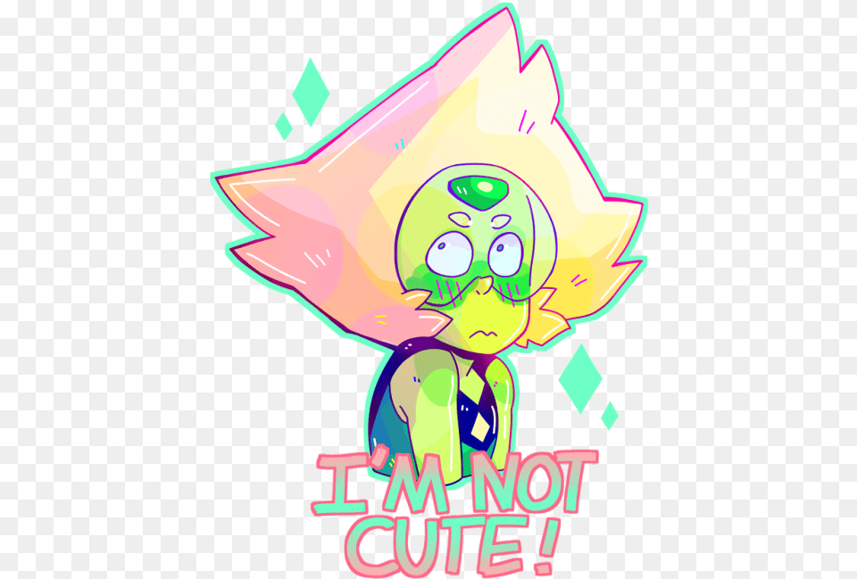 Download 2 Peridot With No Background Pngkeycom Cartoon, Art, Graphics, Purple, Face Png Image