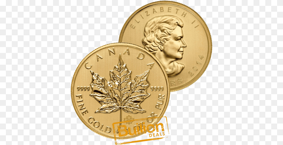 Download 2014 Canadian Maple Leaf Gold 1 Oz Coin Bulk Gold, Person, Male, Man, Adult Png Image