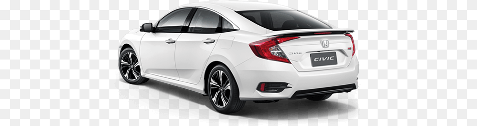 Download 2016 Honda Civic Thailand Official Images Honda White Honda Car Civic, Sedan, Transportation, Vehicle Free Transparent Png