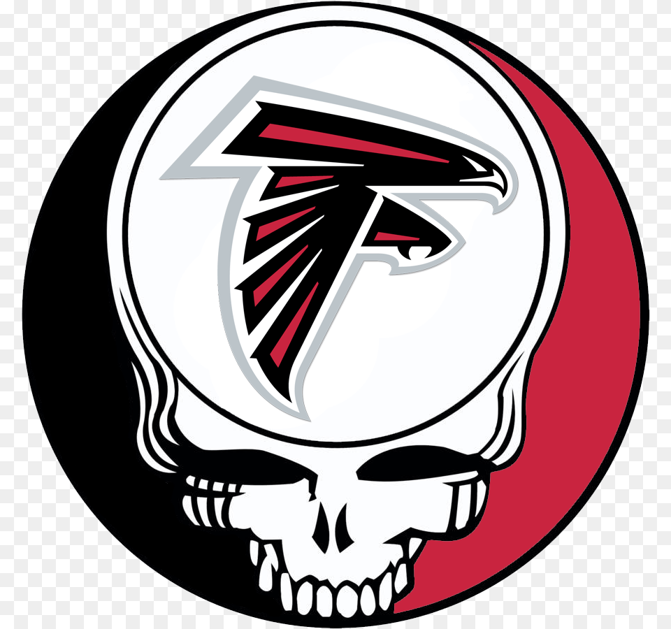 Download 2018 Atlanta Falcons Logo Clipart 2018 Valley Stream South Falcons, Emblem, Symbol, Ammunition, Grenade Png