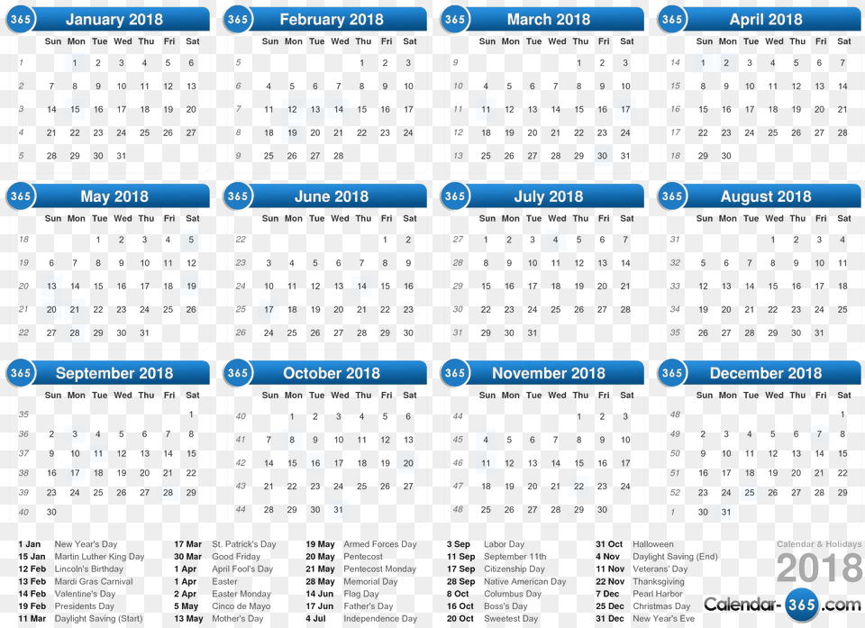 Download 2018 Calendar Clipart Background Kalender 2019, Text Free Transparent Png