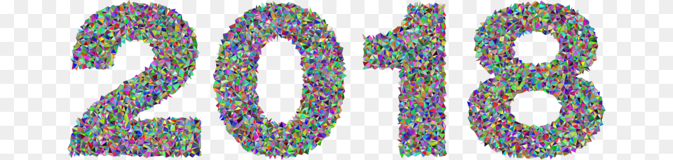 Download 2018 Happy New Year Transparent Happy New Year Transparent, Number, Symbol, Text Png
