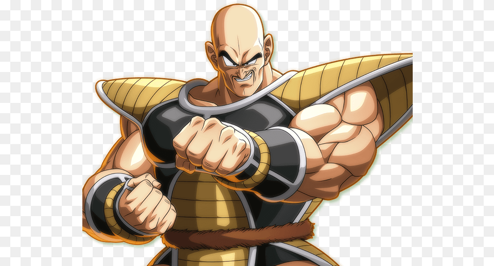 O Dragon Ball Fighterz Dragon Ball Fighterz Nappa, Person, Body Part, Hand Free Png Download