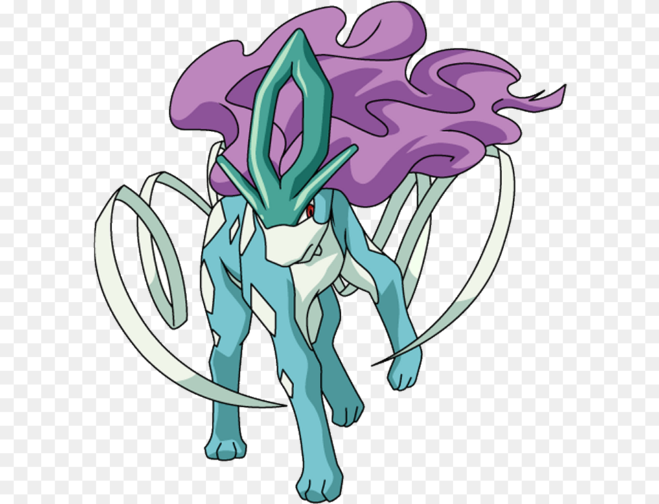 245suicune Os Anime 6 Suicune Pokemon, Art, Book, Comics, Publication Free Png Download