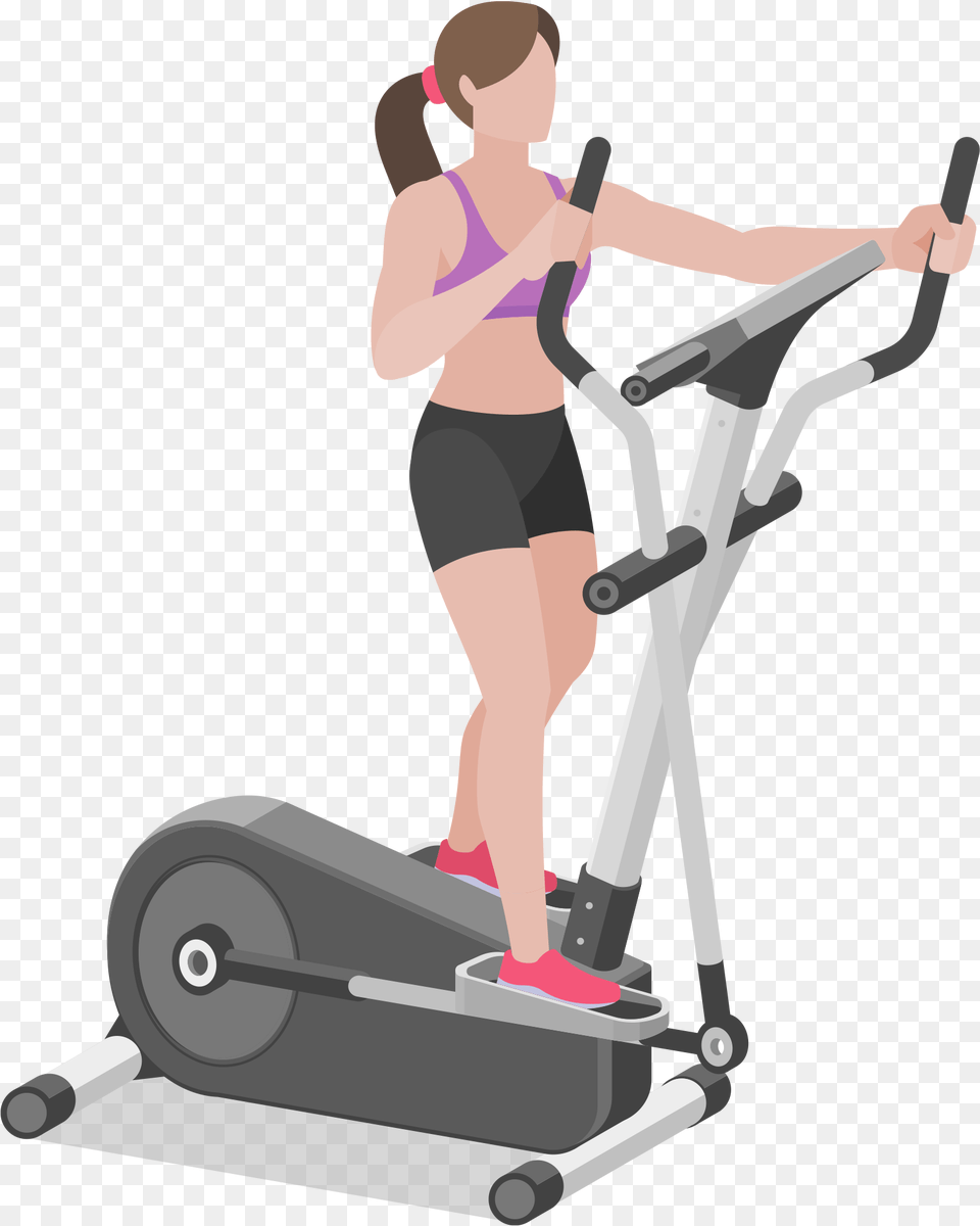 Download, Working Out, Elliptical Trainer, Fitness, Gym Free Transparent Png