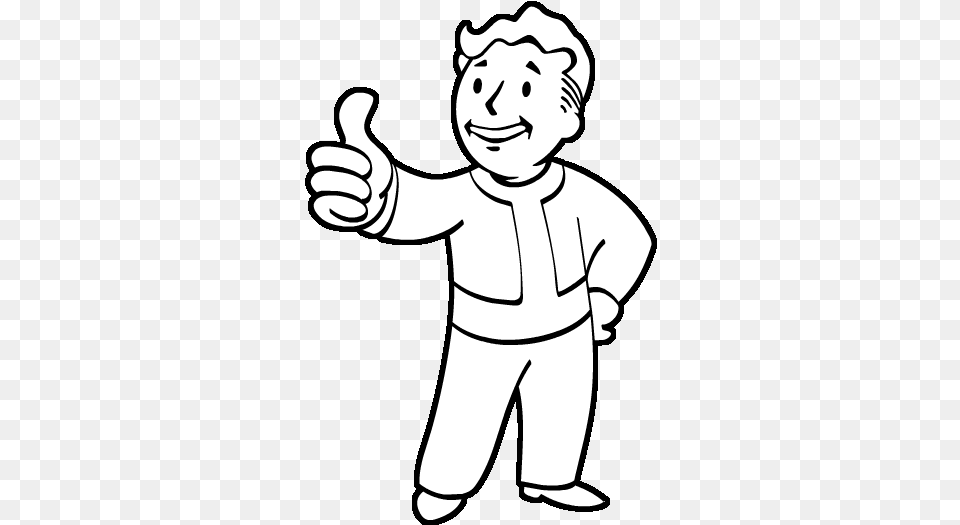 28 Collection Of Fallout Drawings Easy Fallout 4 Logo Fall Out Boy Game, Baby, Person, Face, Head Free Png Download