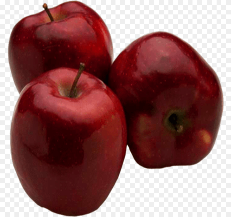 Download 3 Red Apple Psd Apple Psd With Apple Psd, Food, Fruit, Plant, Produce Png Image
