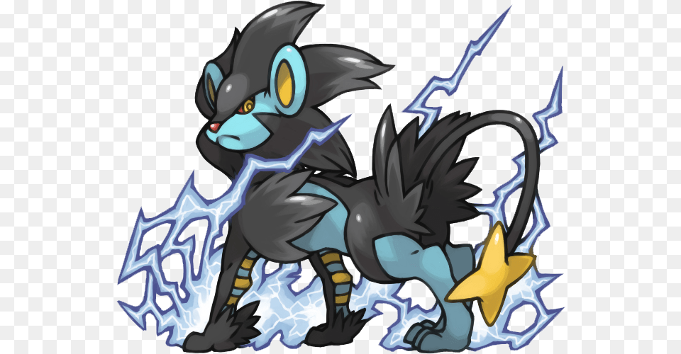 Download 405 Easy To Draw Luxray Pokemon, Dragon Free Png