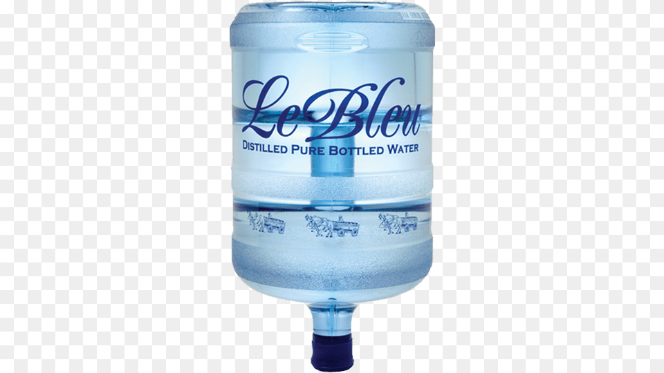 Download 5 Le Bleu, Bottle, Water Bottle, Beverage, Mineral Water Png