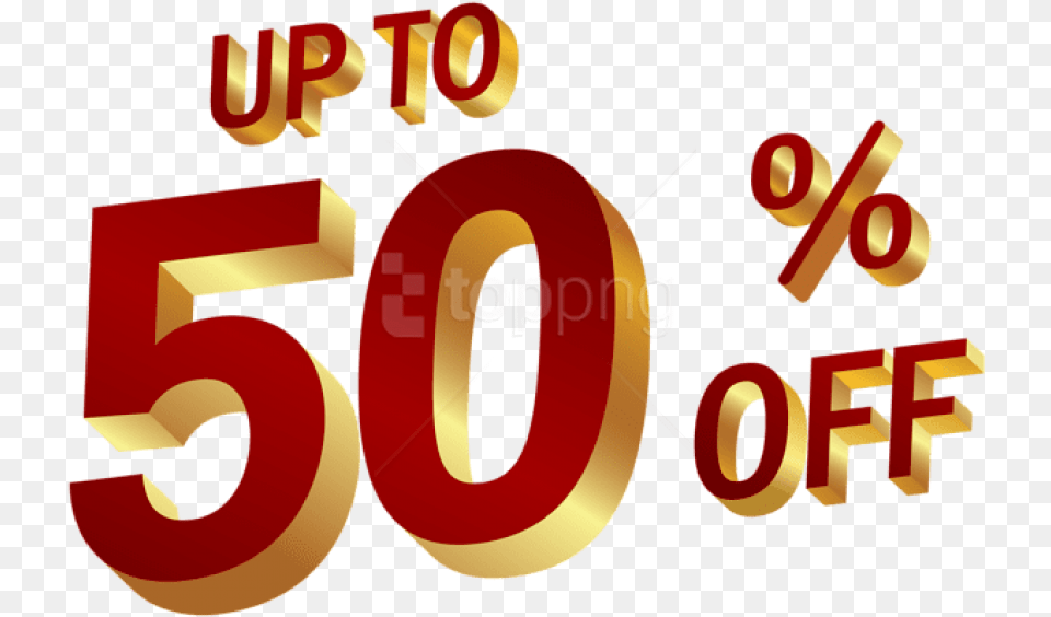 50 Percent Discount Clipart Photo 40 Percent Off, Number, Symbol, Text, Dynamite Free Png Download