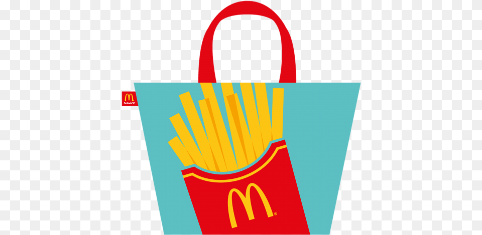 Download 657 X 600 3 Mcdonald French Fries Package Icon Macdonalds Bag, Tote Bag Free Transparent Png