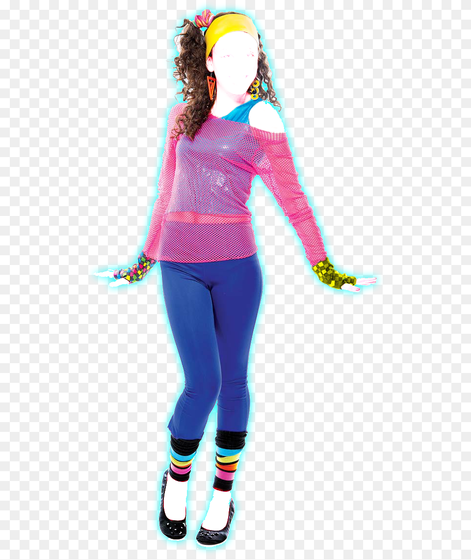 Download 80s Girls Fashion For Kids Outfits For Girls, Long Sleeve, Clothing, Sleeve, Person Png