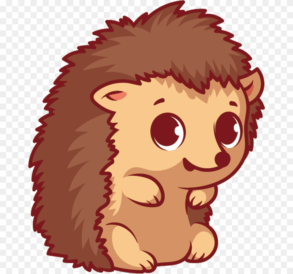 88 Gambar Animasi Hewan Hd Paling Baru Kawaii Cute Hedgehog Cartoon, Baby, Person, Head, Face Free Png Download