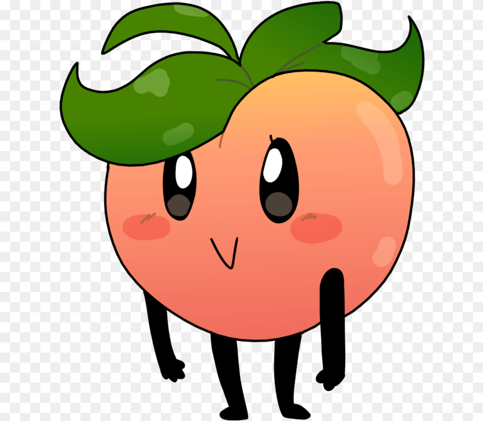 Download 894 X 8 Peach Emoji, Food, Fruit, Leaf, Plant Free Png