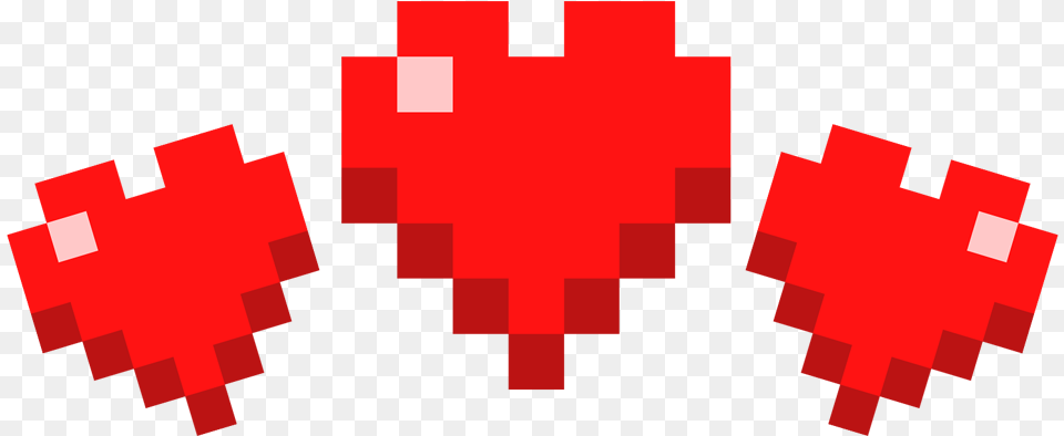 Download 949 X 393 3 Minecraft Heart Full Minecraft Heart, First Aid, Logo Free Transparent Png