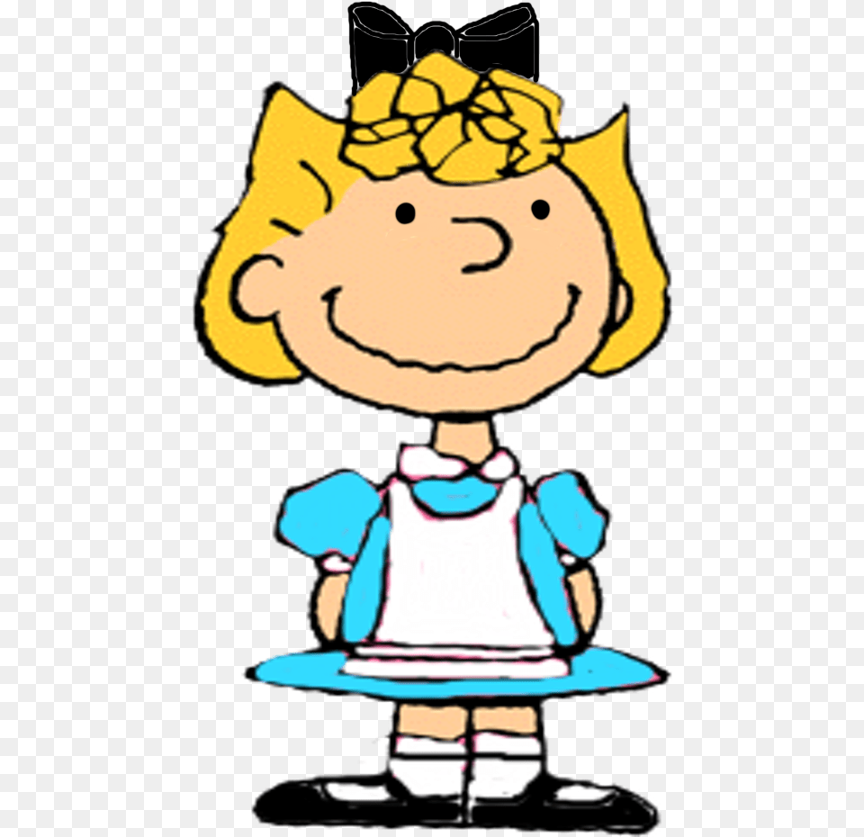 Download A Charlie Brown Christmas Special Turns Sally Sally From Charlie Brown, Cartoon, Baby, Person, Face Free Transparent Png
