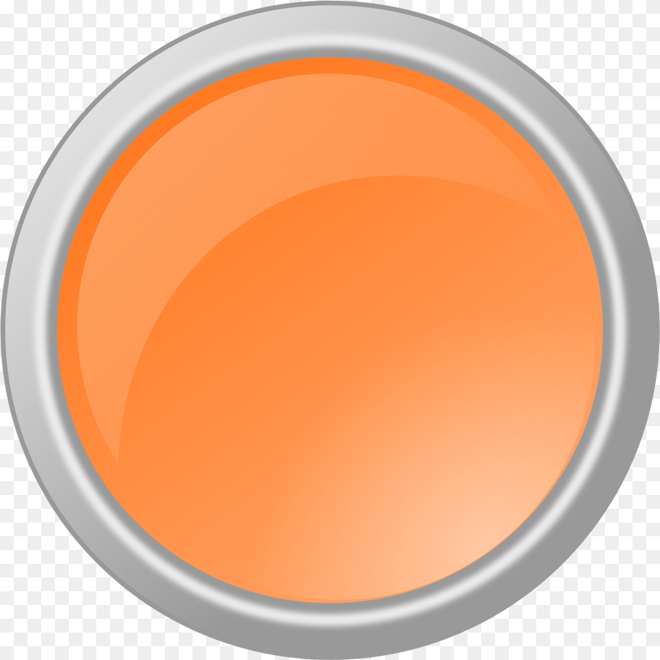 Download A Shiny Light Orange Button Circle, Food, Meal, Bowl Free Png
