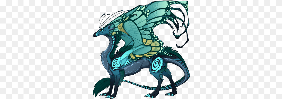 Download A Skydancer Cherub Butterfly Glimmer Shuichi As A Dragon Png Image