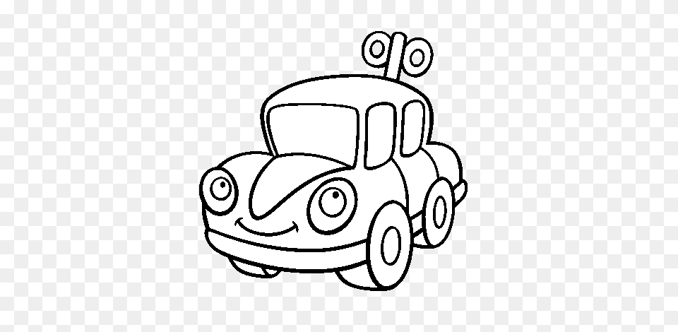 Download A Toy Car Coloring, Art, Doodle, Drawing, Stencil Png Image