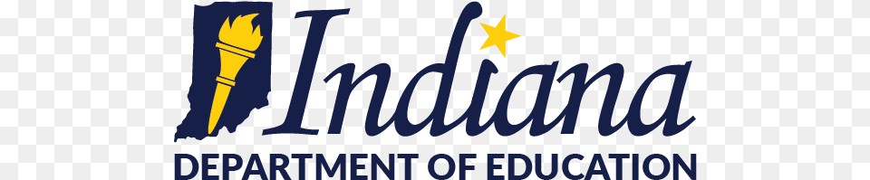 Download A Vector Version Of Torch Brand Short Version Indiana Department Of Education Logo, Light Png Image