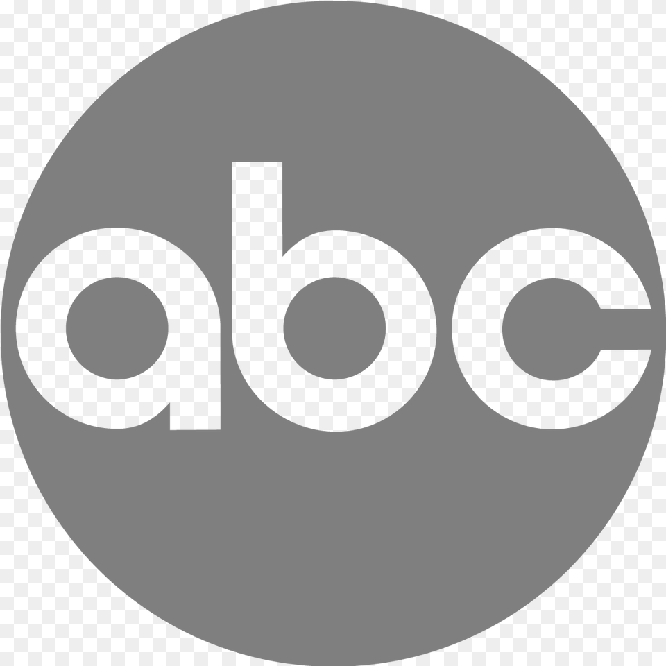 Download Abc News Logo Abc White Logo, Disk, Oval Free Png