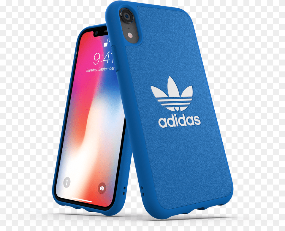 Download Adidas Or Moulded Case Basic For Iphone Bluebird Xr Iphone Blue Adidas Case, Electronics, Mobile Phone, Phone Free Png