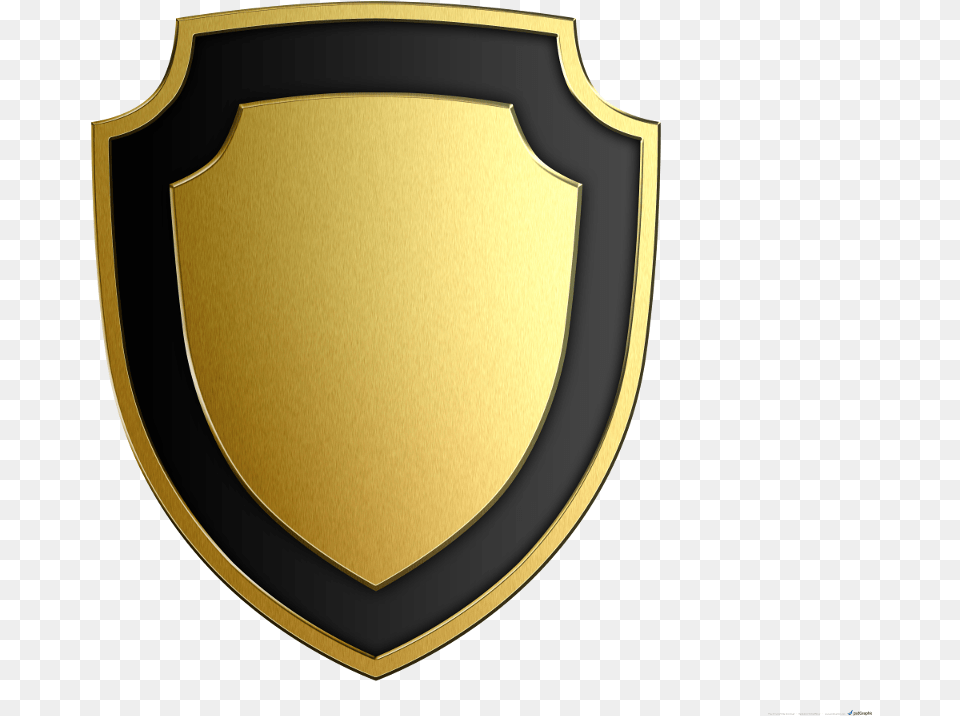 Admin Portal Text Icon Gold Shield Logo, Armor Free Png Download