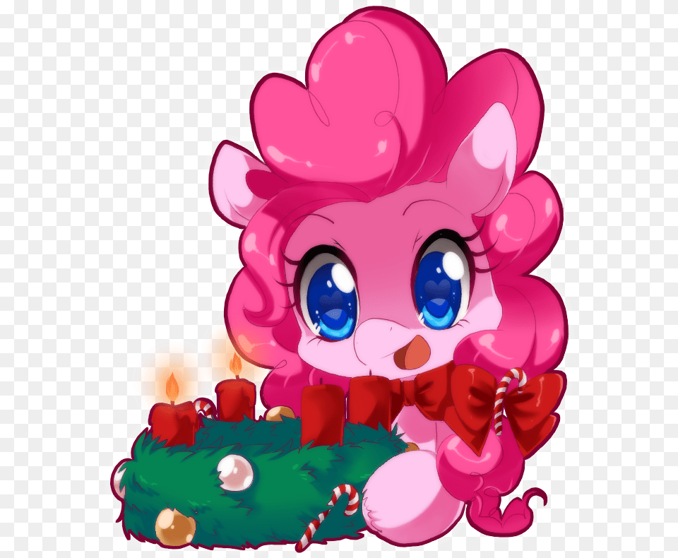 Download Advent Wreath Artist Pinkie Pie Christmas Pinkie Pie Christmas, Art, Graphics, Candle, Dynamite Free Png
