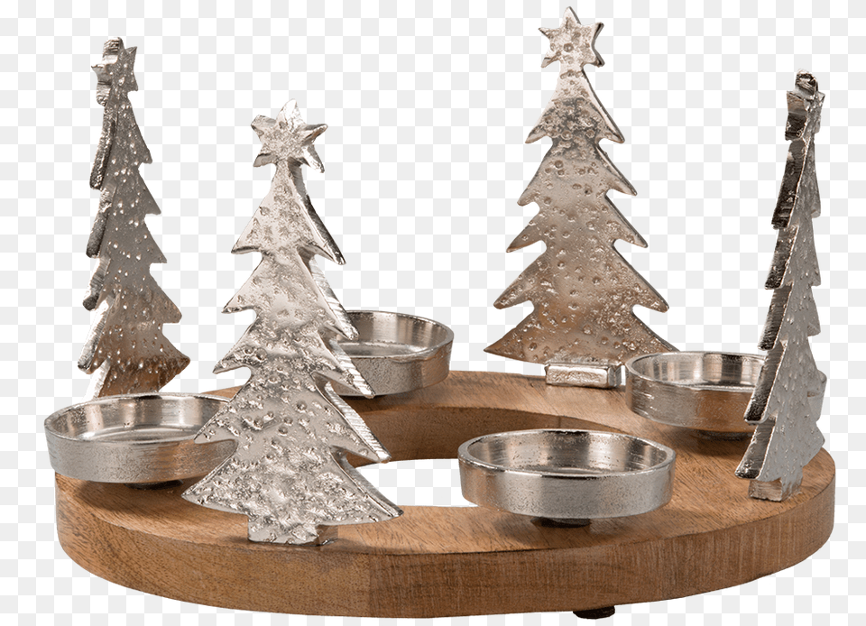 Download Advent Wreath Trees Advent Wreath, Silver, Adult, Wedding, Person Free Png