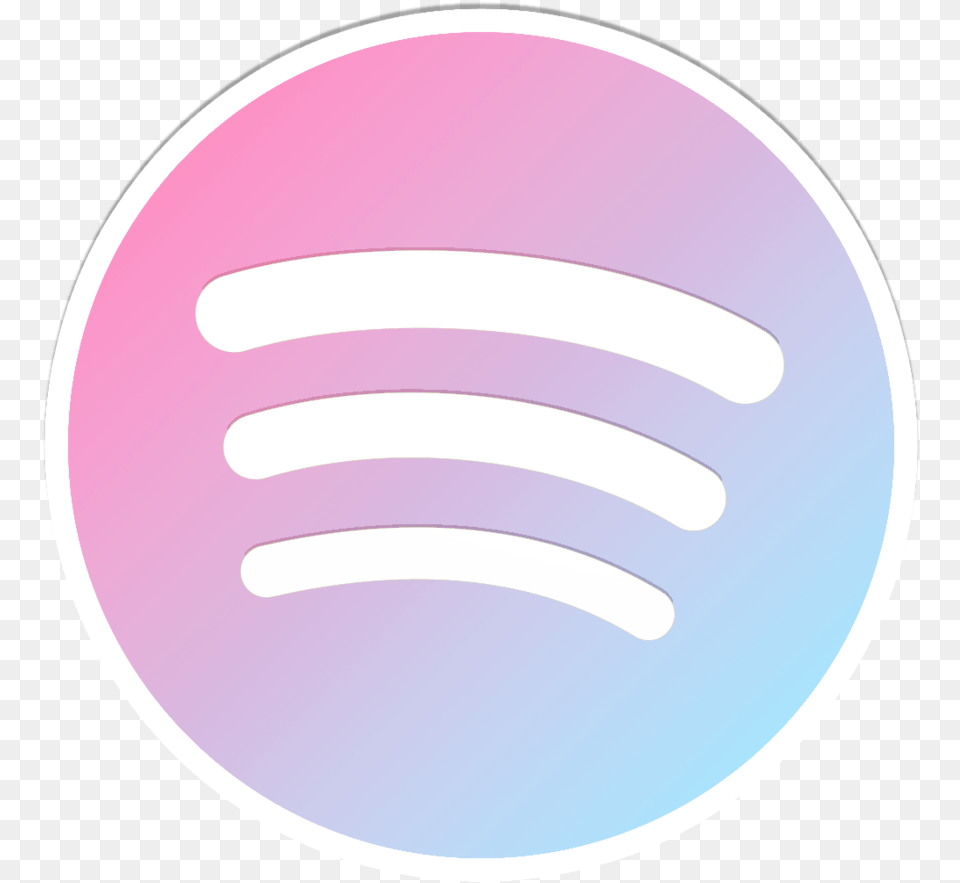 Aesthetic Icon For Iphone Spotify Icon, Sphere, Disk, Logo, Light Free Png Download