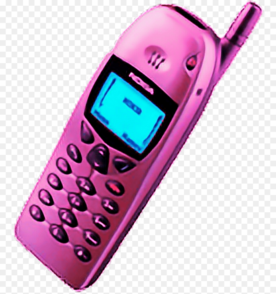 Download Aesthetic Vaporwave Tumblr Cellphone Nokia 6110 Vaporwave Cell Phone, Electronics, Mobile Phone, Texting, Helmet Png Image