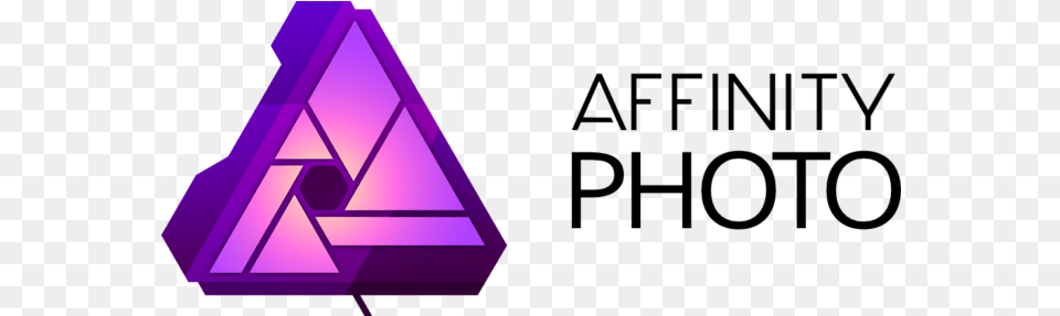 Download Affinity Photo For Windows 10 A True Alternative Affinity Photo Logo, Purple, Triangle, Symbol Free Transparent Png
