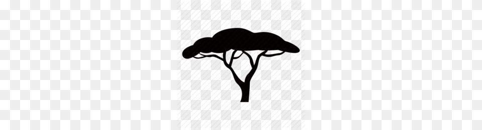 African Tree Silhouette Clipart Africa Silhouette, Field, Grassland, Nature, Outdoors Free Png Download