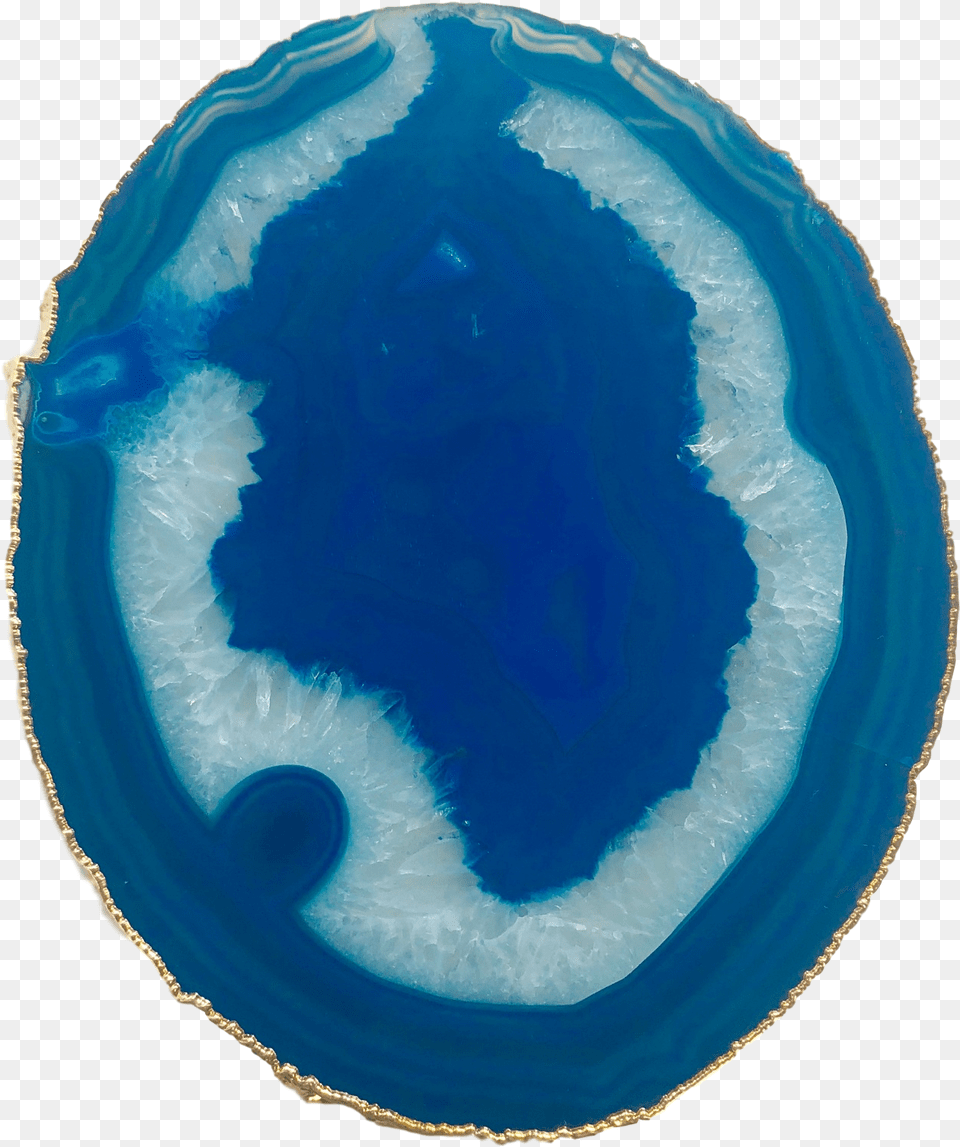 Download Agate Thin Serving Plate With Gold Trim Circle Circle, Accessories, Ornament, Jewelry, Gemstone Png