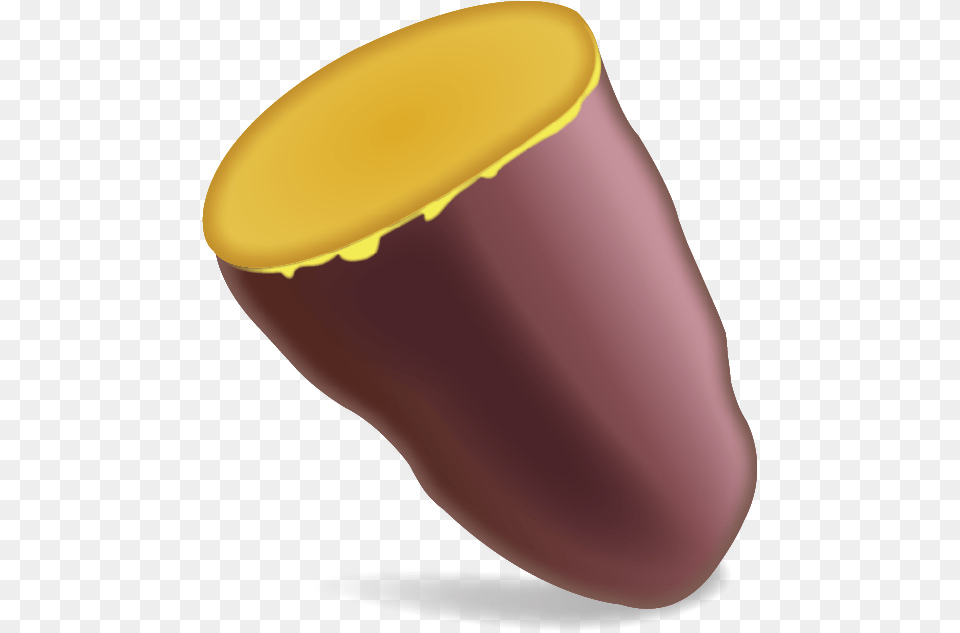 Download Ai File Sweet Potato Emoji, Drum, Musical Instrument, Percussion, Food Free Transparent Png