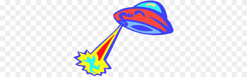 Download Alien Abducting Spaceship Images Clipart Flying Saucer Beam Clipart, Clothing, Hat, Toy, Rattle Free Png