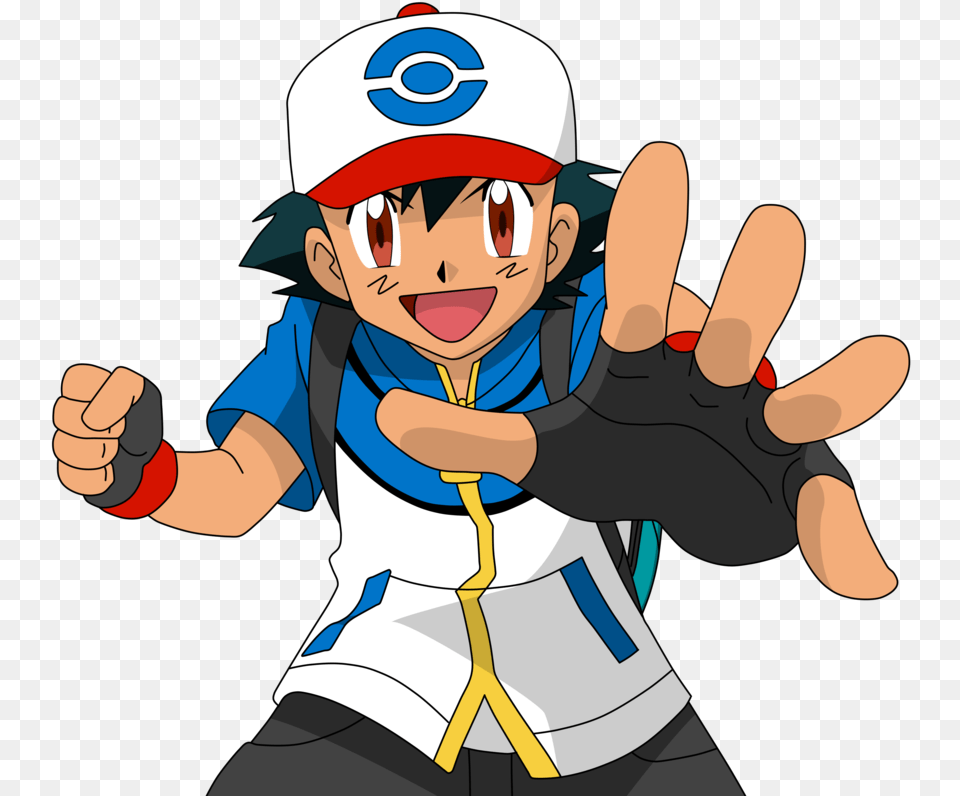 Download All Ash Pokemon Sun And Pokemon Best Wishes Ash, Body Part, Finger, Hand, Person Png Image