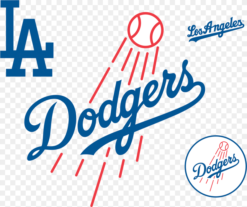Download All Dodgers Logos Dodgers, Text, Light, Book, Publication Png Image