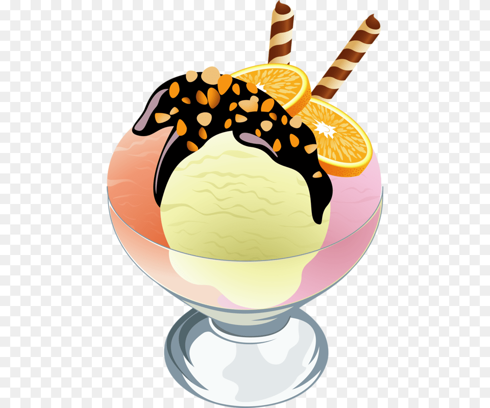 Download All Types Of Ice Cream Clipart Sundae Ice Cream Cones, Dessert, Food, Ice Cream Png Image