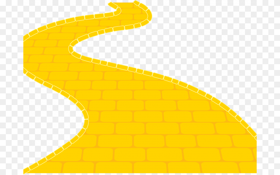 Download Alluring Yellow Brick Road Clipart, Path, Animal, Reptile, Snake Free Png