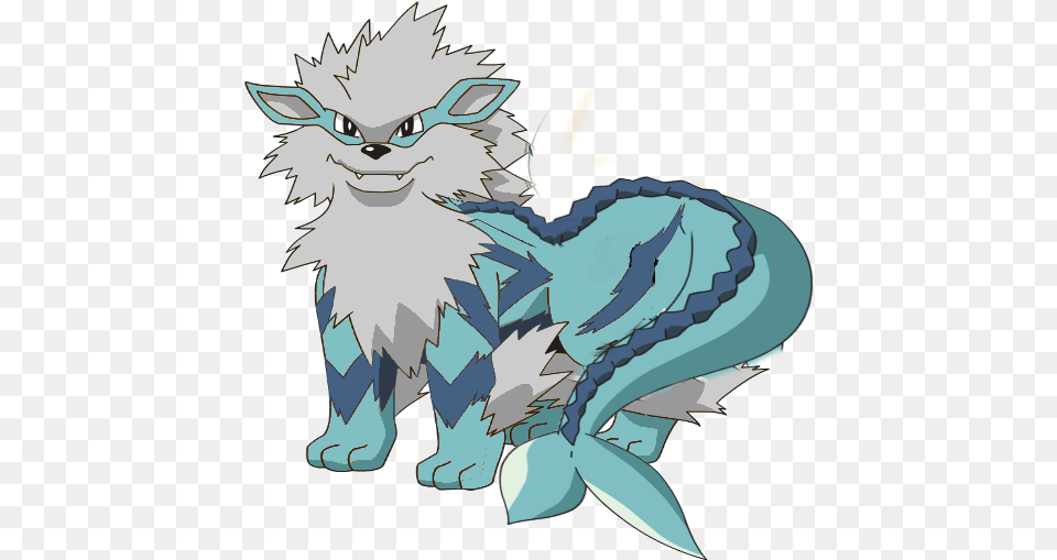 Download Alolan Arcanine Pokemon Arcanine, Book, Comics, Publication, Baby Png Image